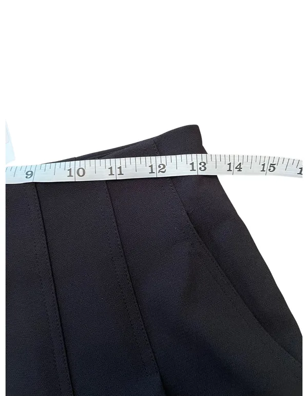 DO+BE Ultra Hi-Rise Black Pleated Shorts Size Small NWT - Image 5