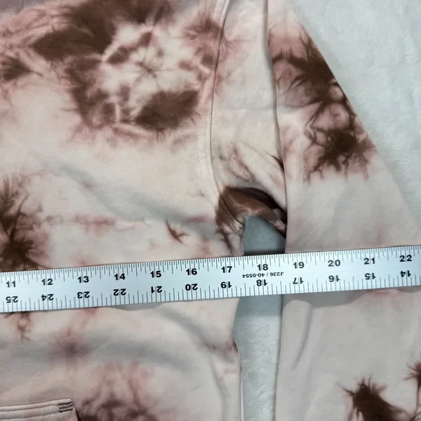 Lululemon All Yours Tie Dye‎ Hoodie Pullover Sweatshirt Earth Dye Clay Size 4 - Image 2