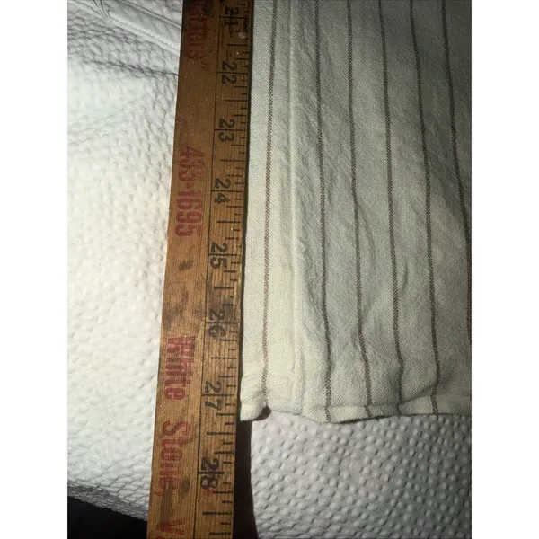 Hollister Livvy Cream Beige Linen Pleated Ultra High Rise Wide Trousers Pants XS - Image 6