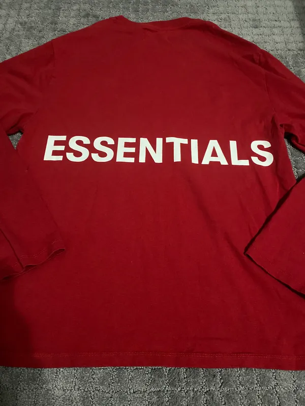 Essentials Boxy Graphic Long Sleeve T-shirt - Image 4