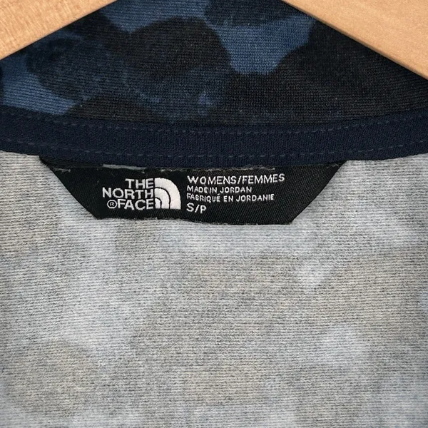 The North Face Jacket Women's Camo Cinder Full Zip Hiking Gorpcore Blue Black‎ S - Image 6