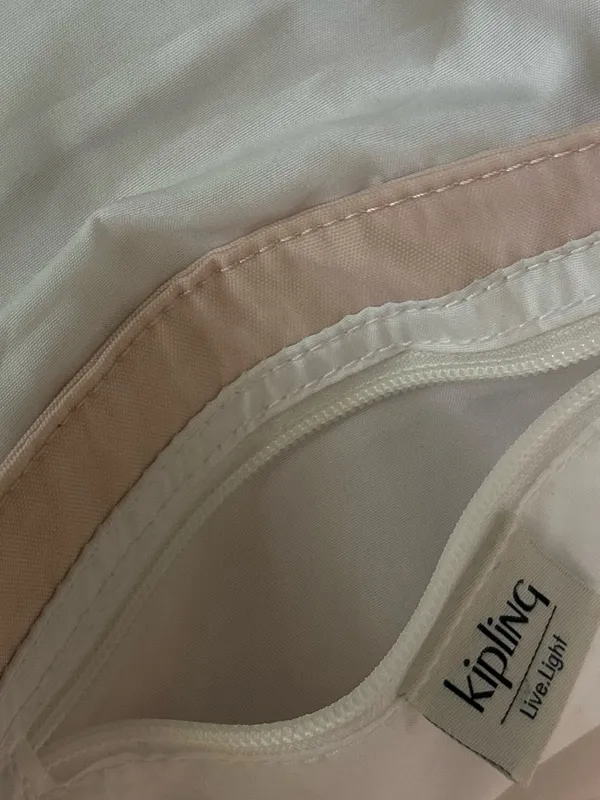 KIPLING Live Light Casual Lightweight Crossbody Bag in Light Pink Rare - Image 5