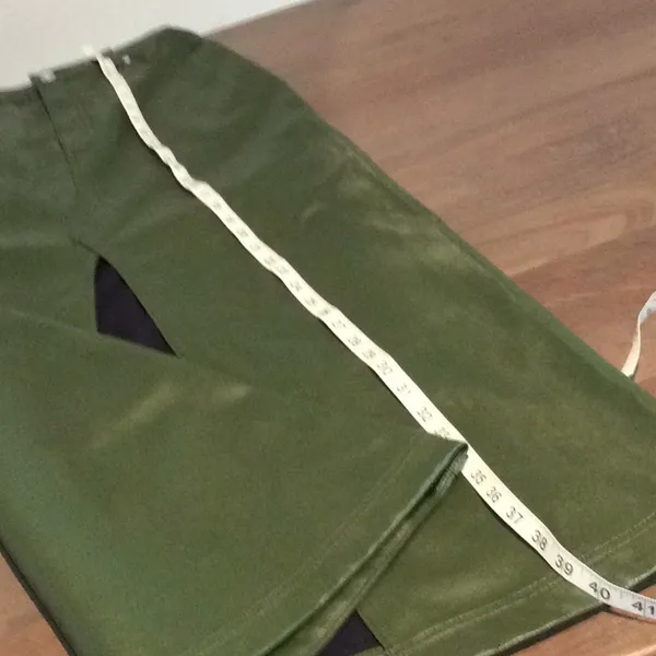 Anthropologie Midi Faux Leather Skirt Sz 4 NWT - Image 3