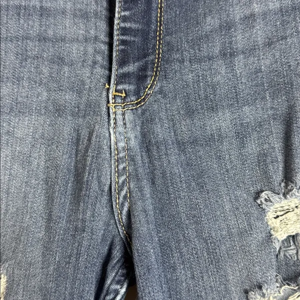 Hollister Ultra High-Rise Advanced Stretch Ripped Skinny Jeggings jeans size 28 - Image 5