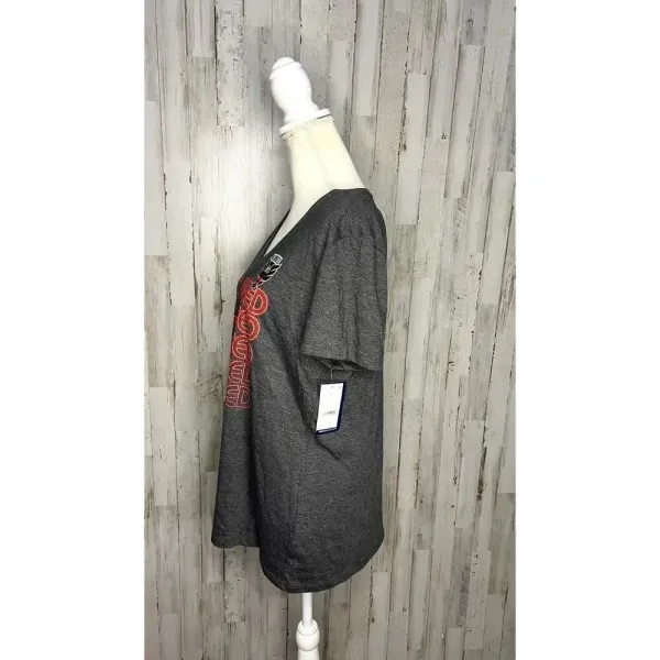 MLS Gray XL Women's Activewear T-Shirt‎ NWT - Image 4