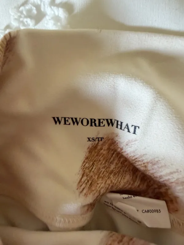 WeWoreWhat Workout Set Cowhide - Image 3