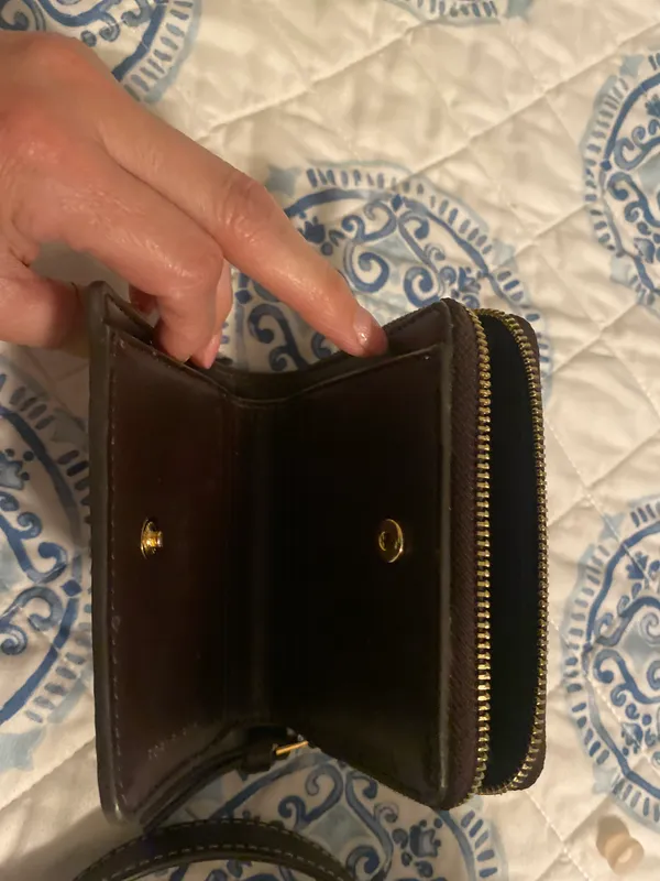 Tory Burch Snake Skin Mini Wallet - Image 3