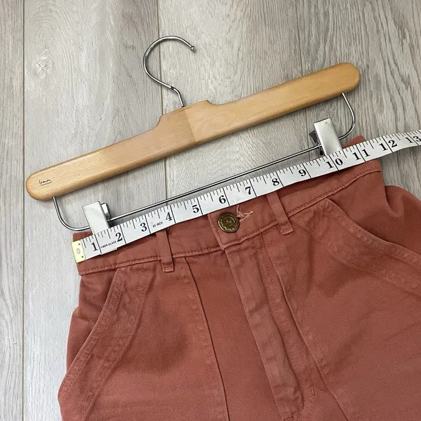 Big Bud Press Work Pants straight leg womens Orange (xxsmall) workwear casual - Image 3