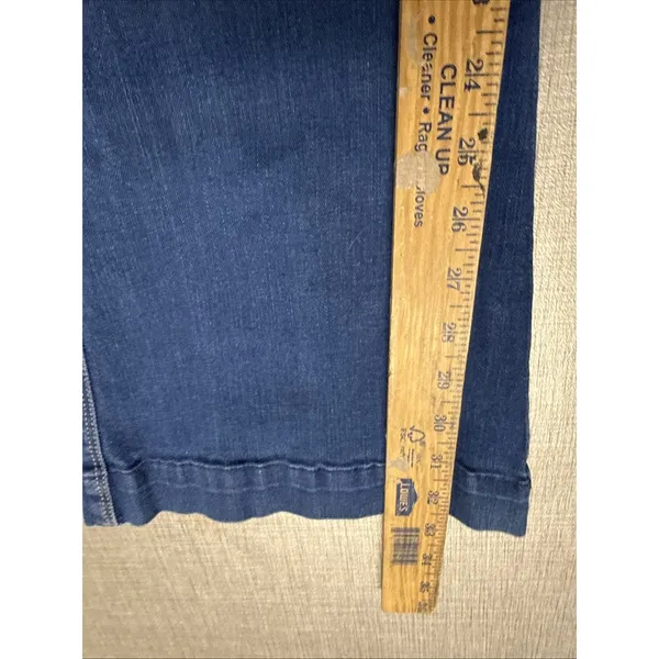 Seven7 Seven For‎ All Women's Blue High Rise Bootcut Flare Denim Jeans Pants Sz 28 - Image 6