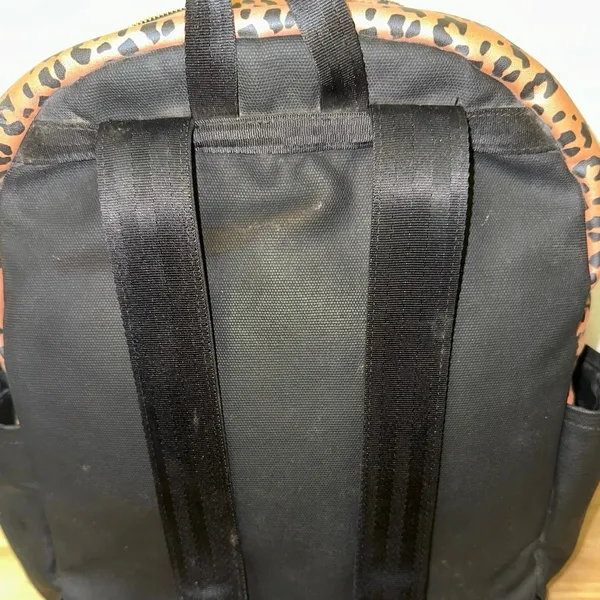 Petunia Pickle‎ Bottom Leopard Diaper Bag Backpack Black Brown Travel - Image 8