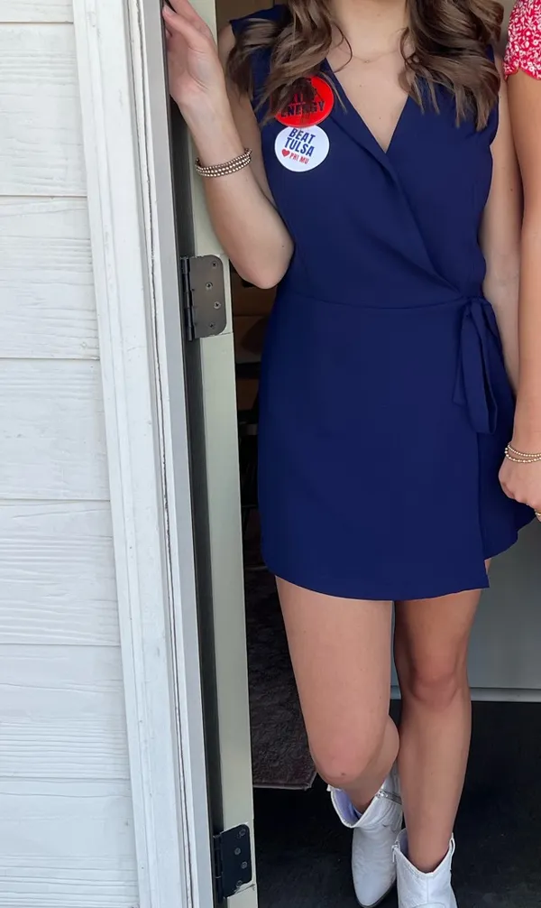 Boutique blue romper - Image 2