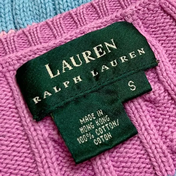 🌟HP🌟 Vintage Ralph Lauren Cable Knit Sweater - Image 9
