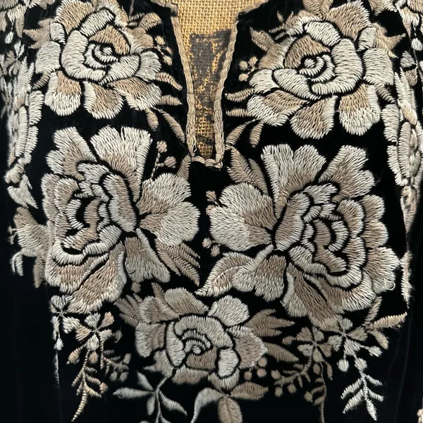 Johnny Was Olenna Velvet Flutter Top 3/4 Sleeve - Image 7