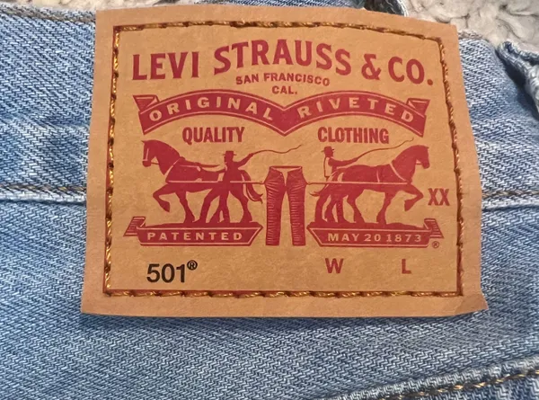 Levi's 501 Denim Cutoff Jean Shorts - Image 14