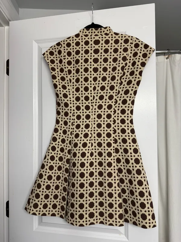Mestiza mini dress Brown Size 2 - Image 2