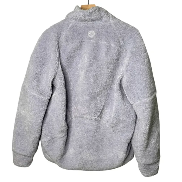 Lululemon Scuba Oversized Fleece Funnel Neck Half Zip Lilac Purple Size XS/S - Image 3