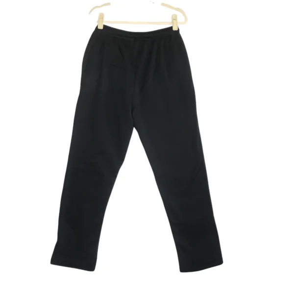 ALO Yoga Accolade Straight Leg Sweatpant Sz XL Black Fleece Inside Unisex Lounge - Image 3