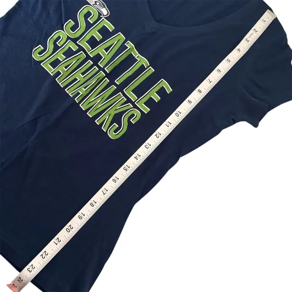 Seattle Seahawks women’s top size small Blue - Image 3