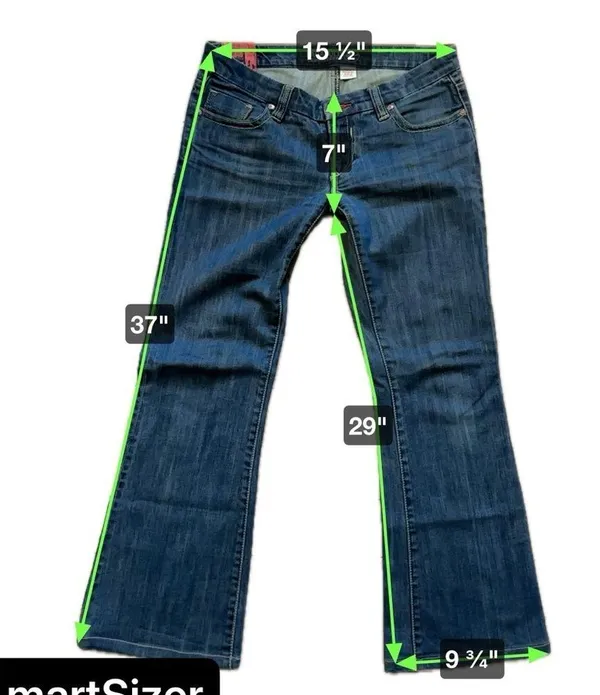 PARASUCO Denim Legend Blue Style 8-Sofie Jeans Waist size 28 - Image 6
