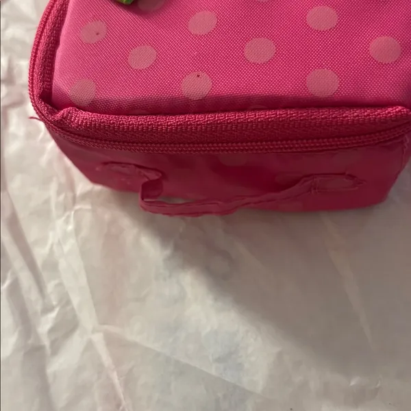 Vibrant Pink Cosmetic Bag - Image 2