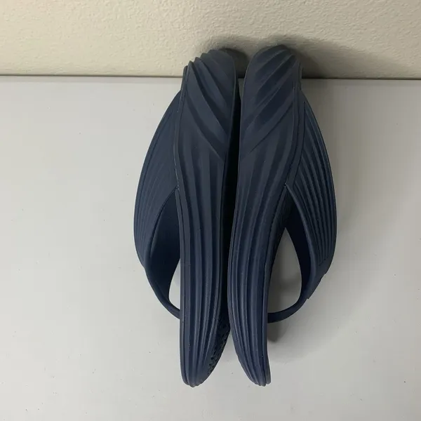 Vionic Recovery Thong Sandals Slip On Women’s Sz 9, Men’s 7 Blue - Image 5