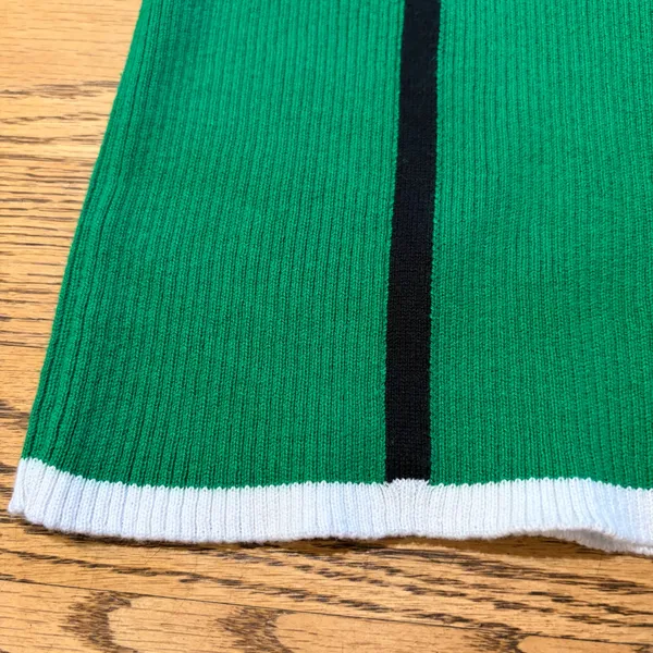 Anthro Maeve Merida Striped Sweater Green - Image 6