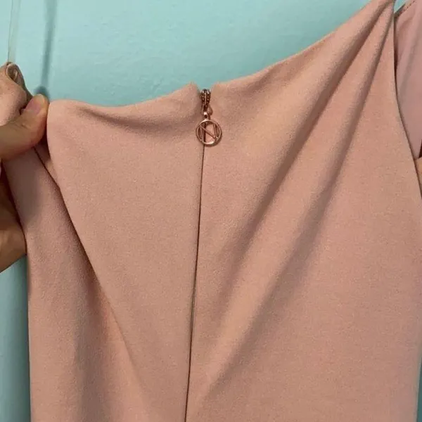 Revolve Blush One Shoulder Maxi Dress - Image 7