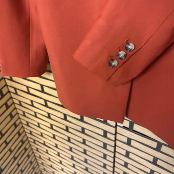 Alex Marie Burnt Orange‎ Blazer Size 6 - Image 4