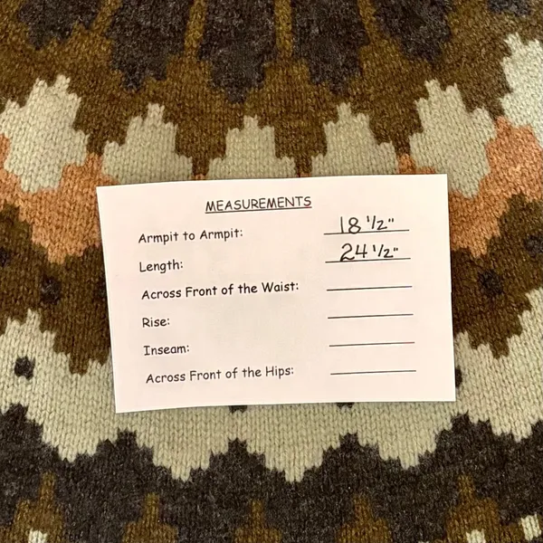 NWT!! ROYAL ROBBINS Rockcraft Merino Wool Fair Isle Crew Neck Sweater Small - Image 15