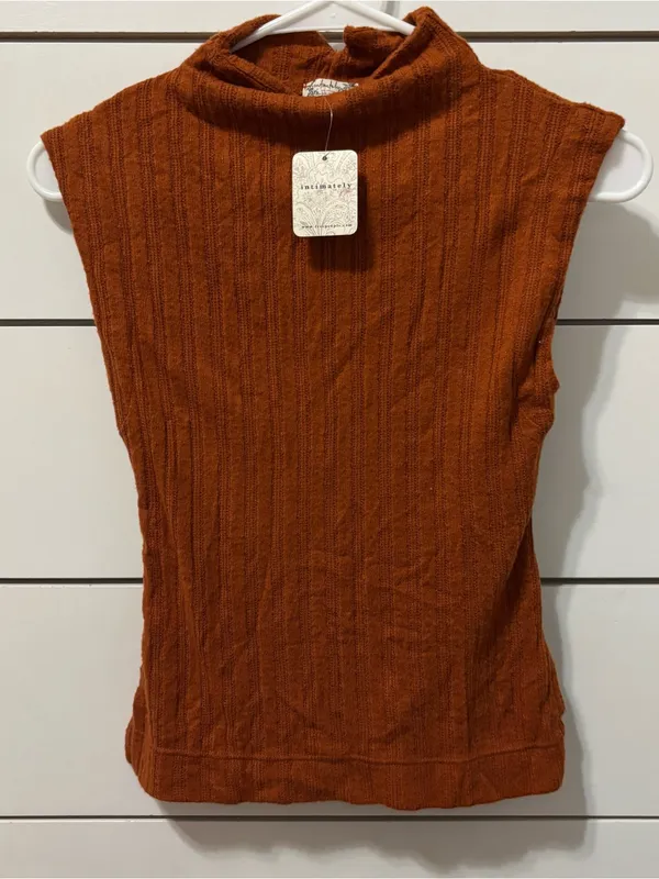 Free People Cabin Ready Muscle Tank NWT - Image 2