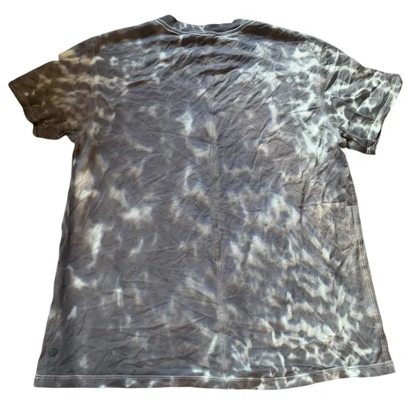 Lululemon All Yours Tee Women 8 Grey Marble Dye Relaxed‎ Fit Athleisure Core - Image 2