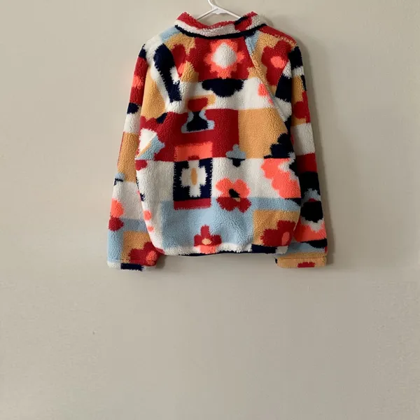 NWOT Free People Movement Hit The Slopes Printed Fleece Jacket - Image 6