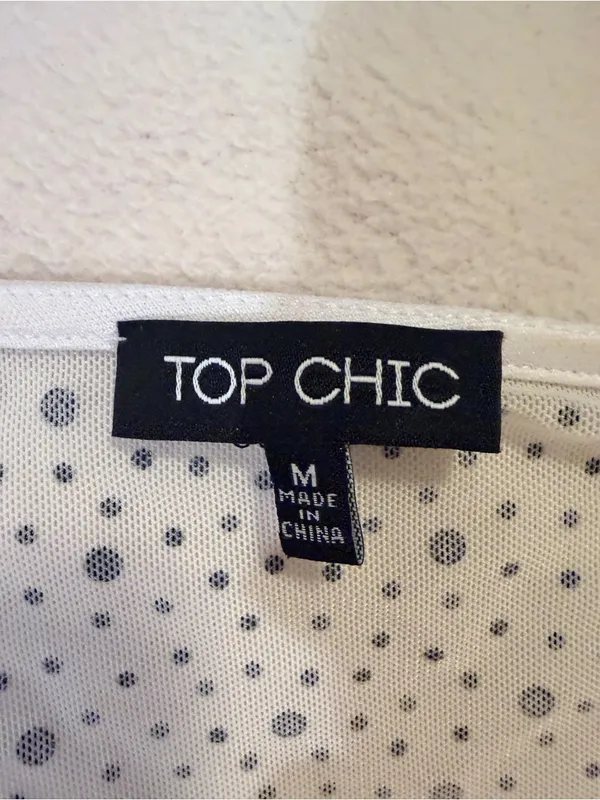 Top Chic White Embellished Mesh Bustier Bodycon Dress - Image 3