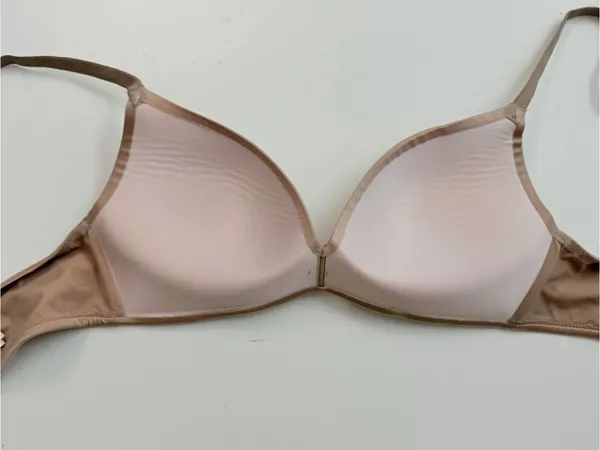 Victorias Secret So Obsessed No Wire Padded Molded Cups Bra Adjustable Nude Tan - Image 6
