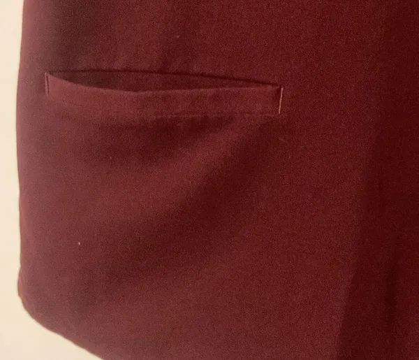 Figs Technical Collection Wine Color Women’s Size XS 3 Pockets - Image 3