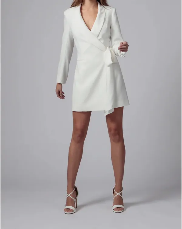 Jay Godfrey Mini Dress Long Sleeve Business Casual - Image 8