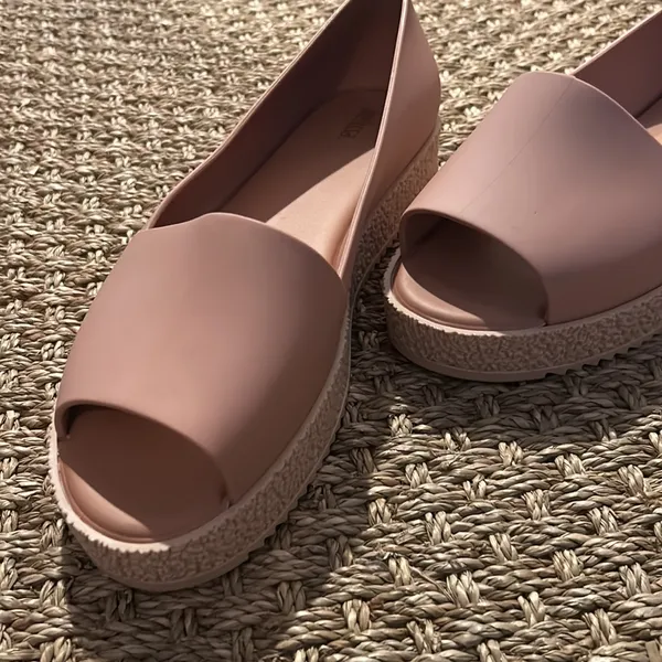 Melissa Puzzle Ad Open Toe‎ Slip On Platform Shoes - Image 6