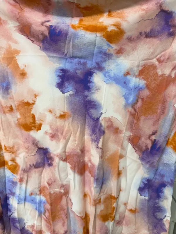 Forever 21 Maxi Skirt Watercolor - Image 2