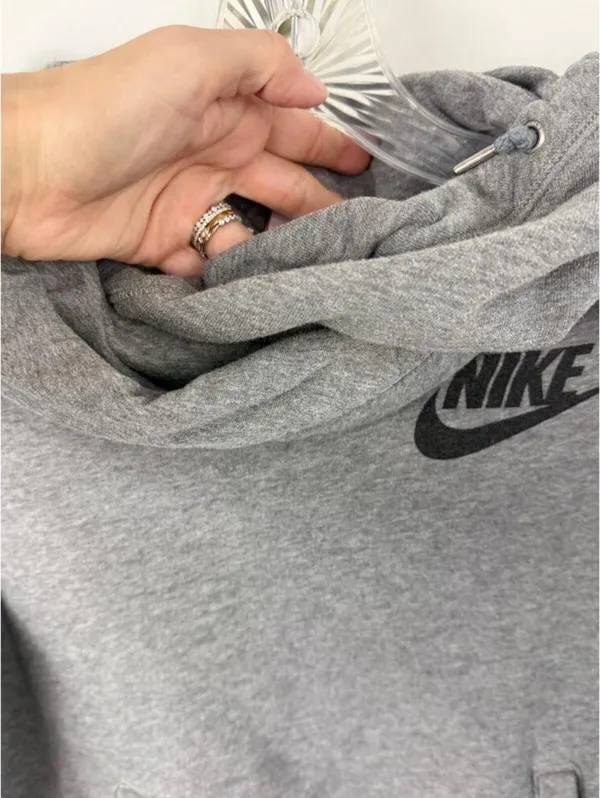 Cute Cowlneck Womens Nike Hoodie Size XS - Image 3