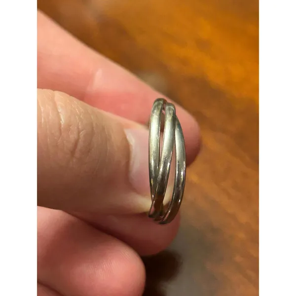 Ring 925 sterling silver size 8.25 unique 2.75 grams - Image 5