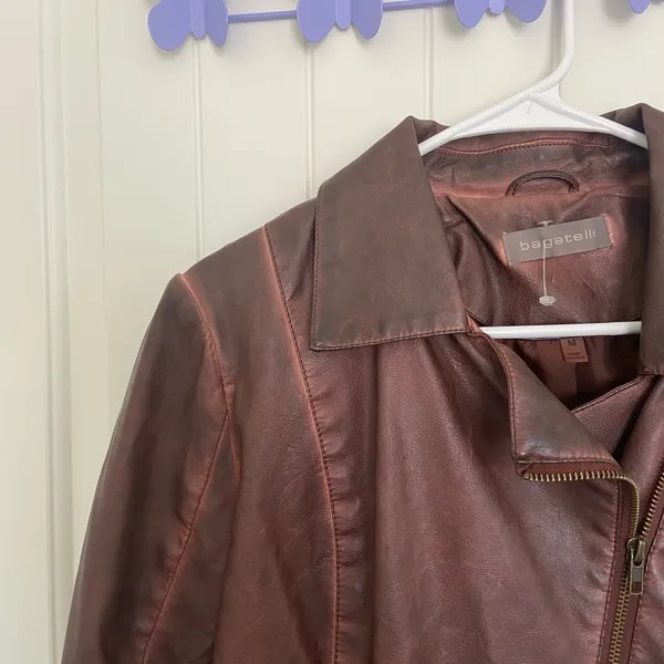 NWT | Bagatelle women’s vegan‎ leather jacket — medium - Image 3