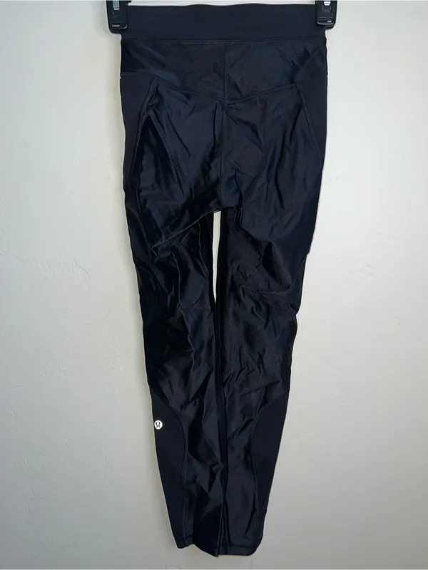 lululemon athletica Black High-Rise Workout Leggings Size 0 - Image 9