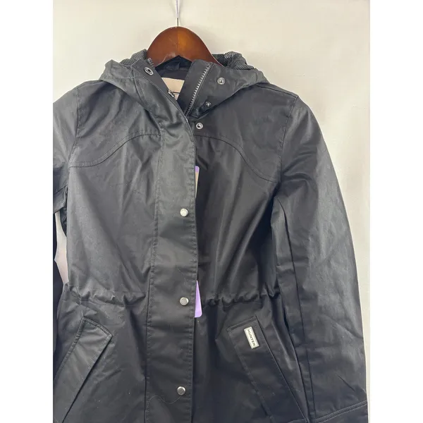 Women’s Hunter XS Black Rain Jacket - Image 2