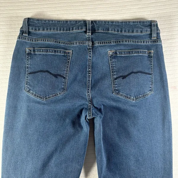 Blue Mountain Jeans Womens Size 16 Blue Straight Leg High Rise 36x31 - Image 10