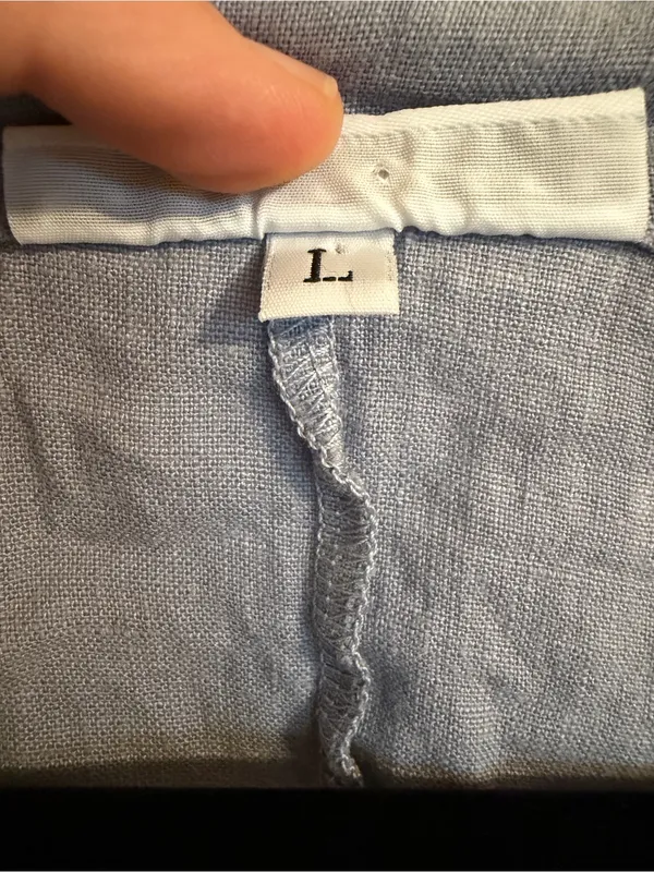 Bryn Walker 100% Linen Blouse Large - Image 4