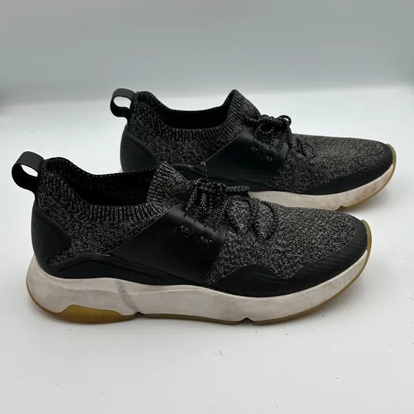 Cole Haan ZERØGRAND Knit Running Sneakers Black Gray Women's‎ Size 8.5 - Image 4