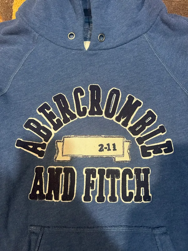 Abercrombie Y2K Vintage Retro Hoodie Sweatshirt Fits like Women’s Small - Image 2