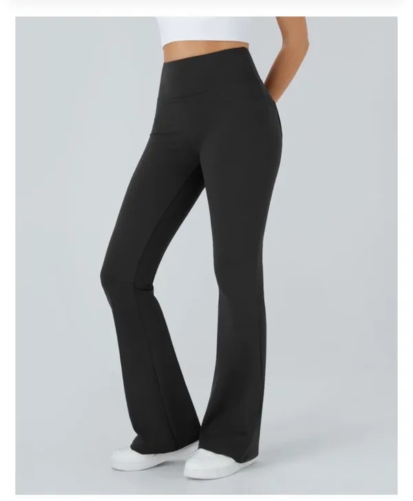 HALARA DayStretch High Rise Pocket Flare Yoga Legging Pants - Image 2