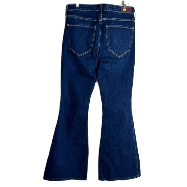Hollister California high rise‎ flare dark denim jeans size 30 festival cute - Image 8