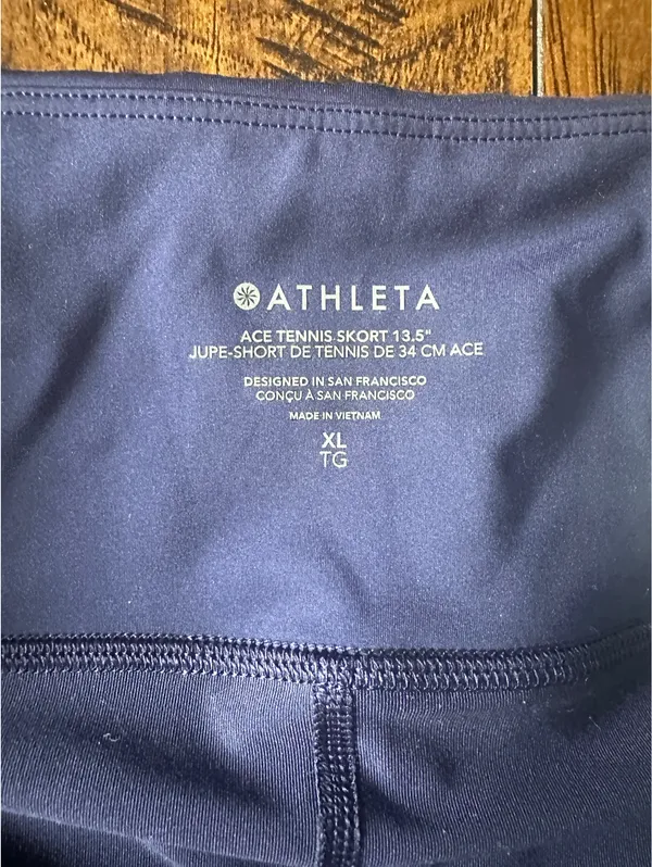 Athleta Navy Tennis Skirt - Image 3